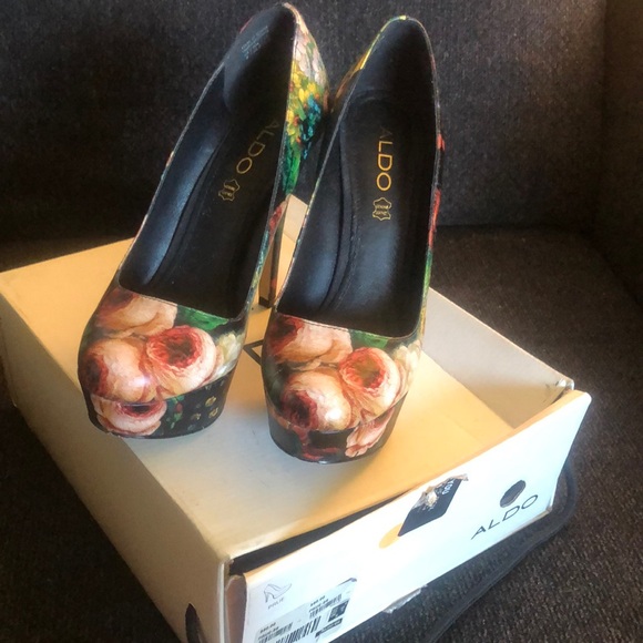 ❤️SOLS❤️ Aldo Prue platform super high heels - Picture 1 of 6